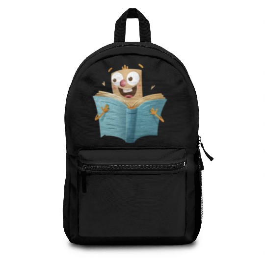 Happy Book Lover Reading Adventure Backpacks
