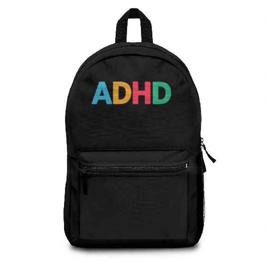 Embrace Neurodiversity Celebrate Adhd Awareness Backpacks