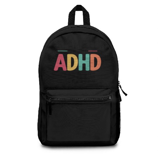 Embrace Neurodiversity Celebrate Adhd Awareness Backpacks