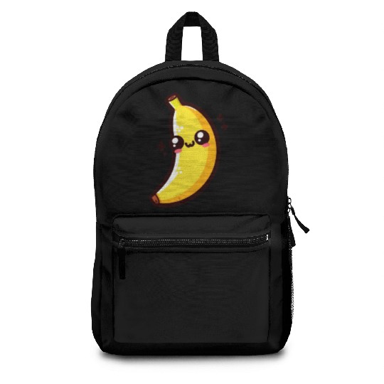 Yelow banana sweet Backpacks
