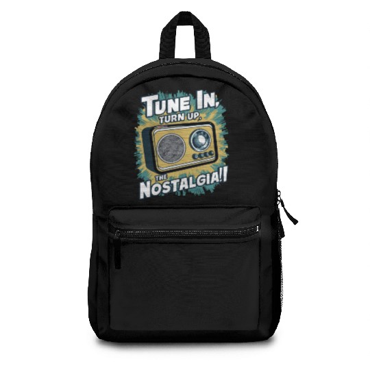 Tune In, Turn Up the Nostalgia with Vintage Radio Backpacks