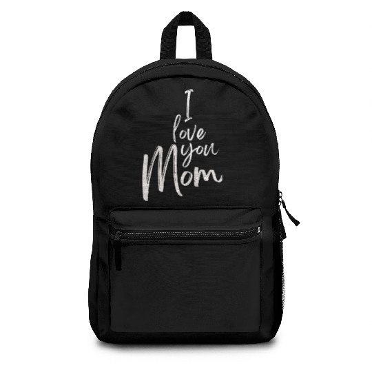 I Love You Mom Backpacks