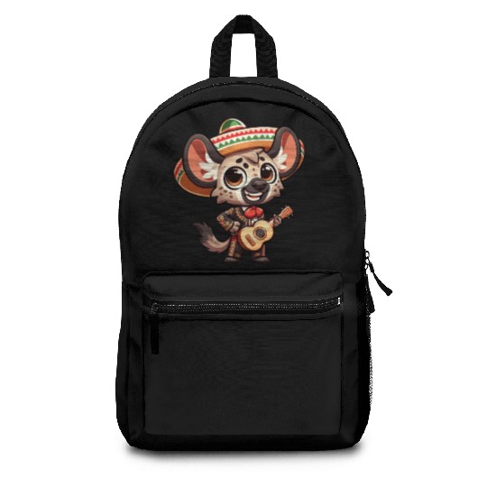 Cinco de Mayo Hyena Giraffe Mariachi Backpacks