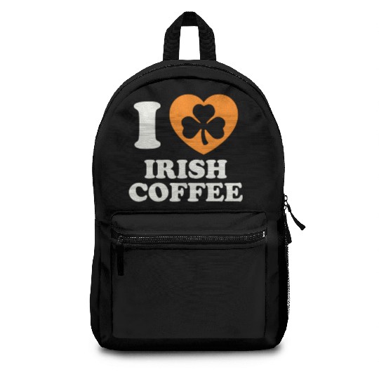 St Patricks Day Irish Coffee Irish Pride Backpacks