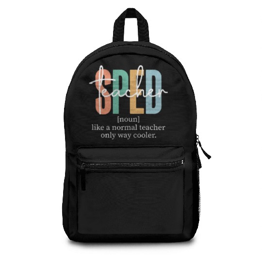 Special Education Sped Teacher Definition Backpacks