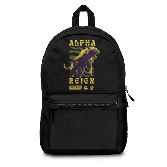 Unleash The Inner Alpha: Fierce Animal Print Backpacks