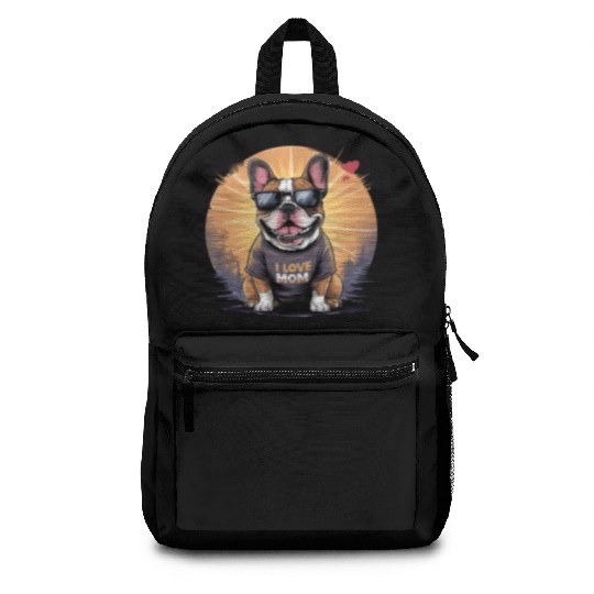 French Bulldog - Mother's day gift Backpacks