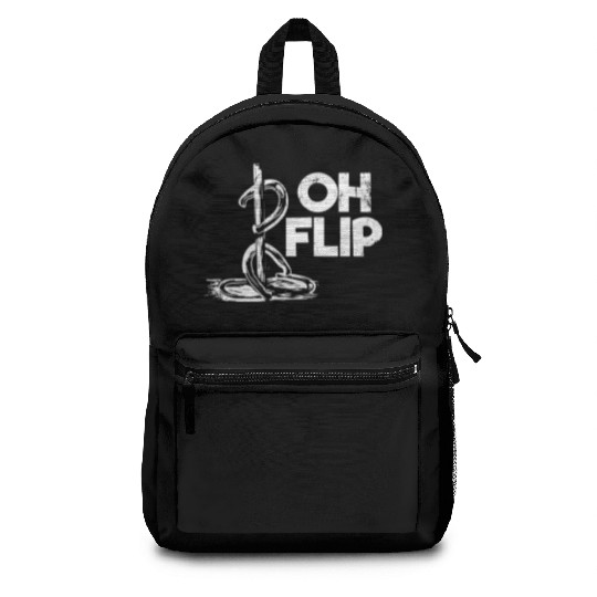 Oh Flip Funny Horseshoe Pitching Backpacks