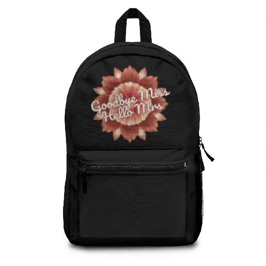 Bride to Be Wedding Bridal Bachelorette Backpacks