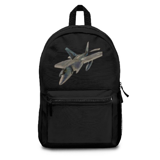 Air Force F-22 Raptor Fighter Jet Military Pilot Backpacks