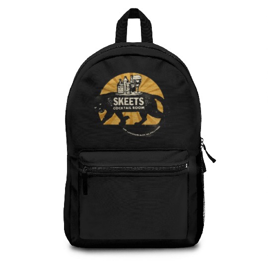 Vintage Hollywood Cat Dive Bar Backpacks