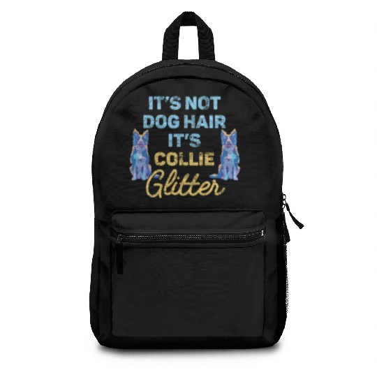Unique Border Collie Design For Dog Lovers Backpacks