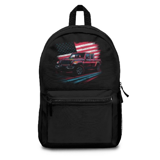 Jeep Gladiator JT US Flag Backpacks
