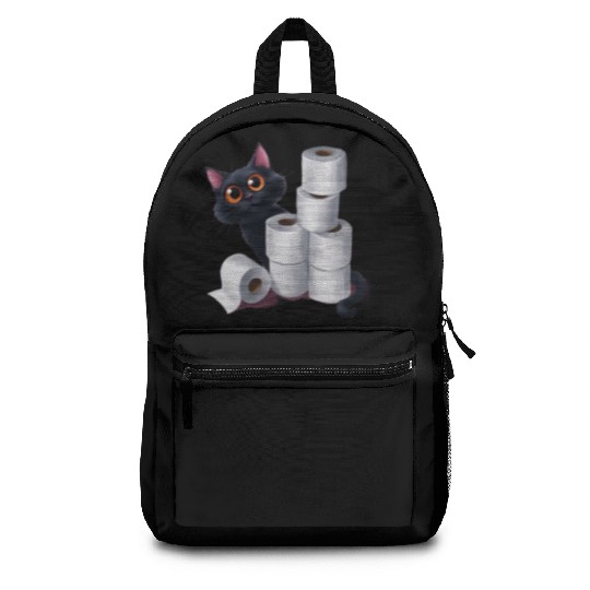 cute cat ,Embrace this lightweight and unique Backpacks