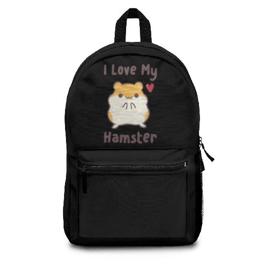 Hamube I Love My Hamster Cute Hammy Backpacks