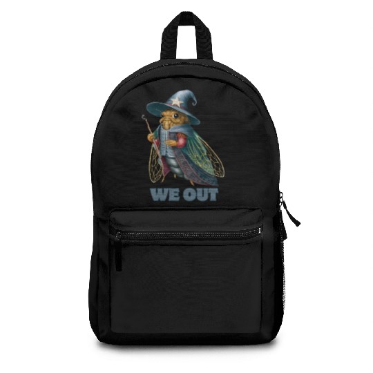 Funny Cicada We Out Cute Cicada Brood Emergence Backpacks