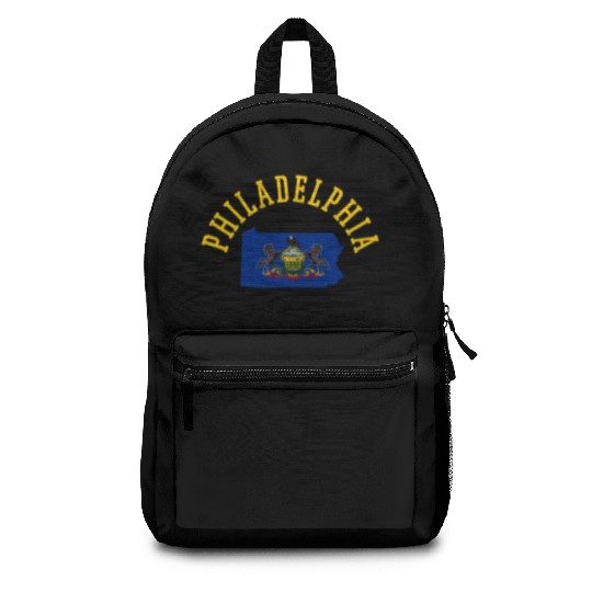 Philadelphia Patriot Usa Flag Design - Embrace Backpacks