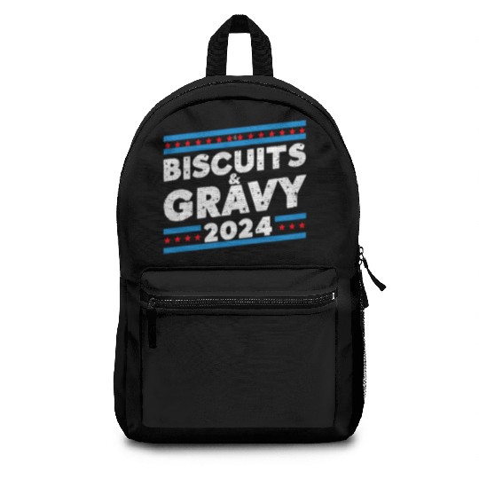 Biscuits and Gravy 2024 Presidential Election Backpacks