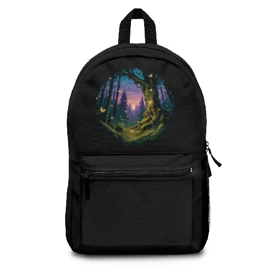 Enchanted Forest: Mystical Twilight Backpacks
