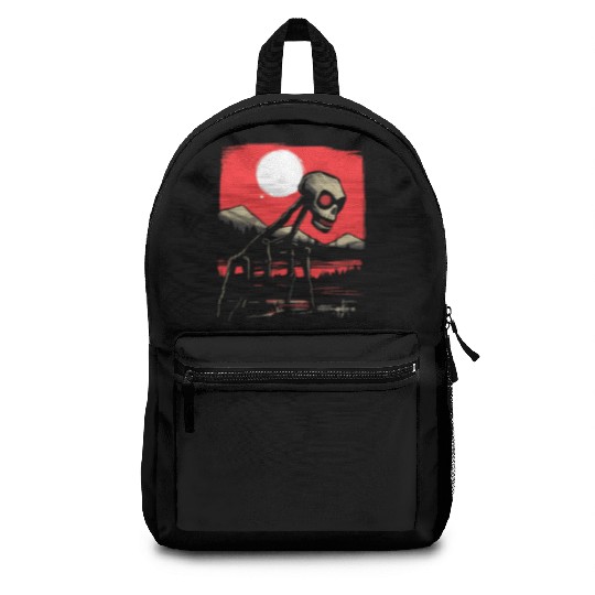 Japan Red Sun Horror: Skull Creature Backpacks