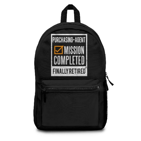 Retirement gift idea Retired Purchasing-Agent Backpacks