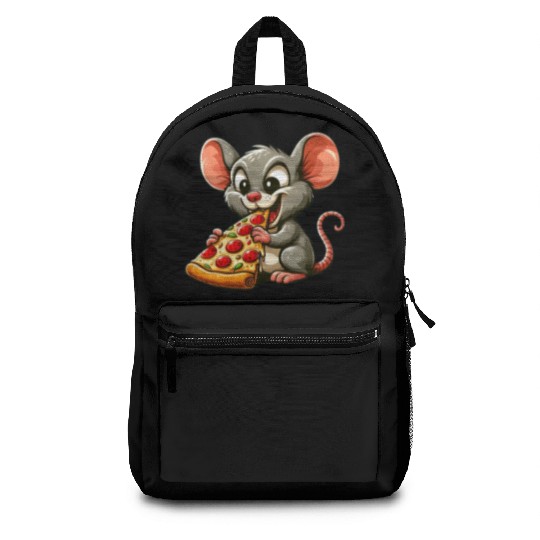 Mouse Rat Popcorn Cinema Movie Fan Backpacks