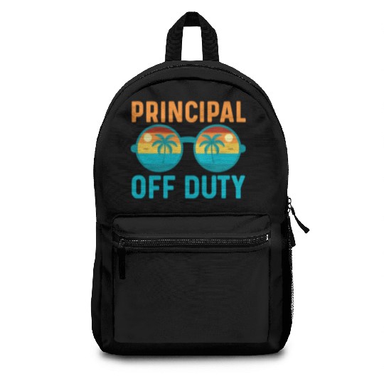 Principal Off Duty | Educator Relaxation Vacation Backpacks