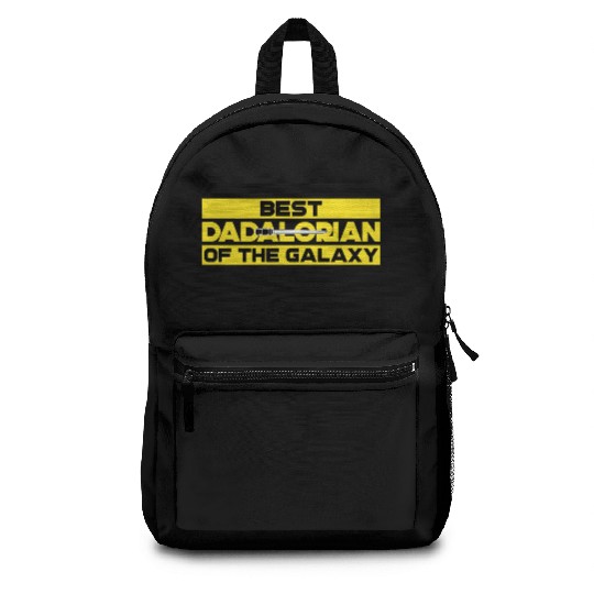 best dadalorian of the galaxy Backpacks