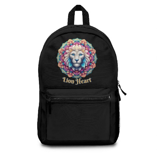 Lion Mandala Backpacks