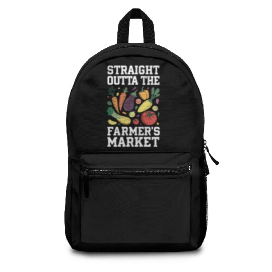 Farmers Market Farmer Agriculture Farming Food Backpacks