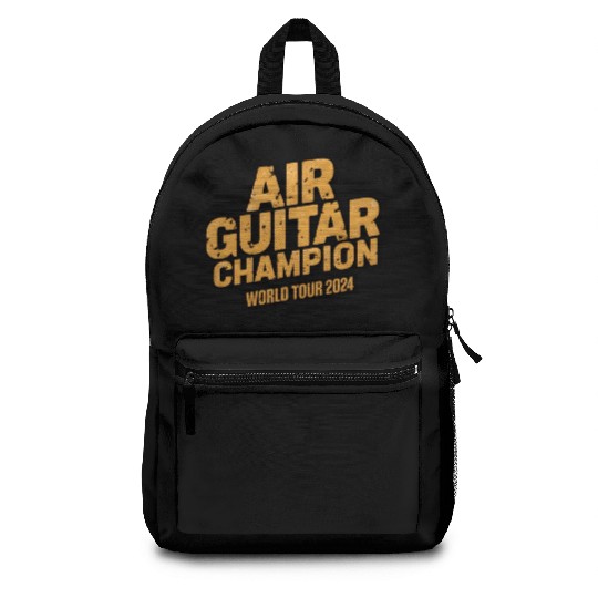 AIR GUITAR CHAMPION WORLD TOUR 2024 Backpacks