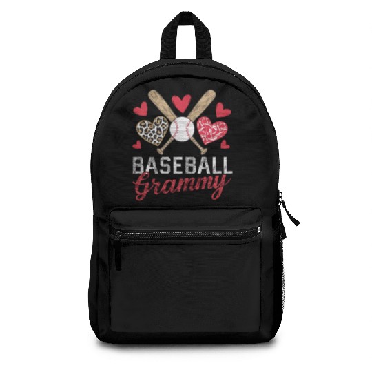 Baseball Grandma Grandmother Grandparents Day Backpacks