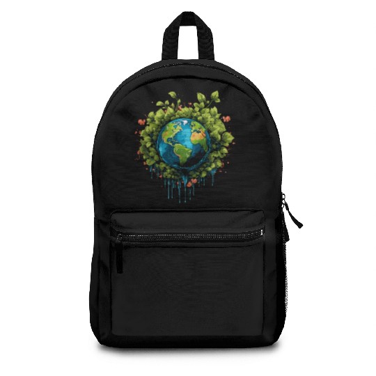 Respect Your Mother Earth Day Save Our Planet Backpacks