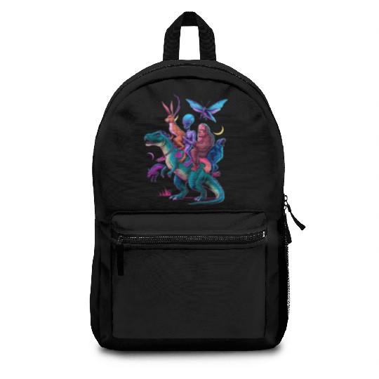 Cryptozoology Cryptid Bigfoot Jackalope Mothman Backpacks