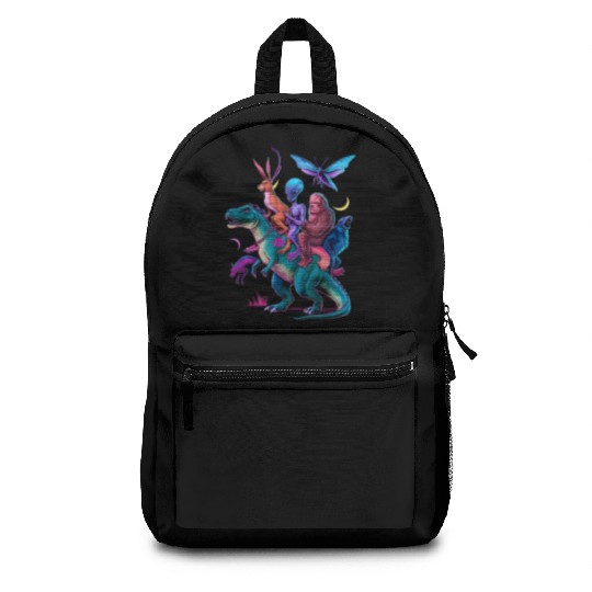 Cryptozoology Cryptid Bigfoot Jackalope Mothman Backpacks