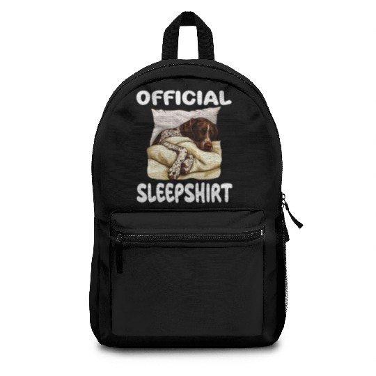 German Shorthaired Pointer Dog Official Sleep Backpacks