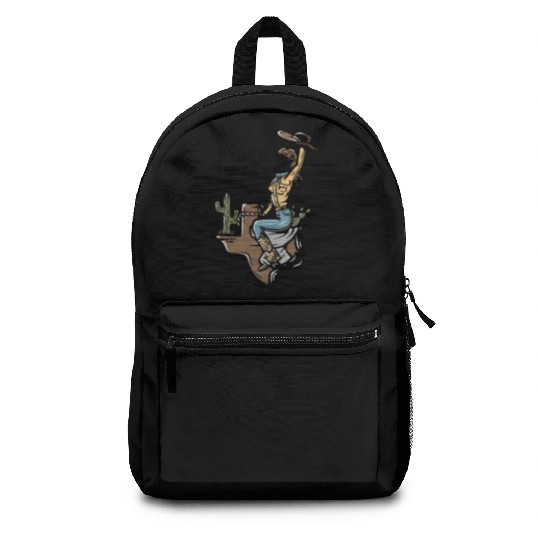 WILD WEST COW GIRL Backpacks