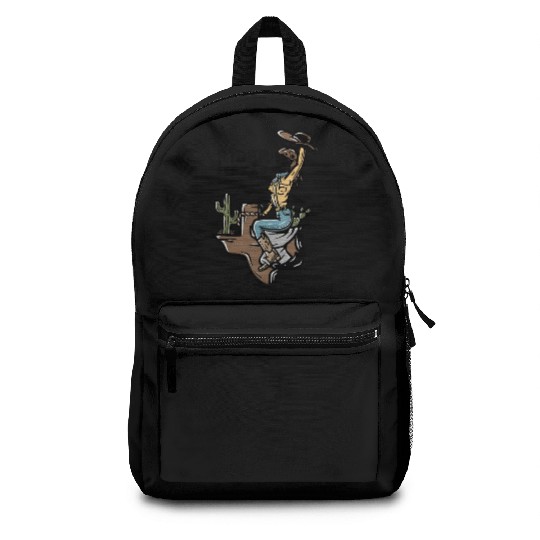 WILD WEST COW GIRL Backpacks