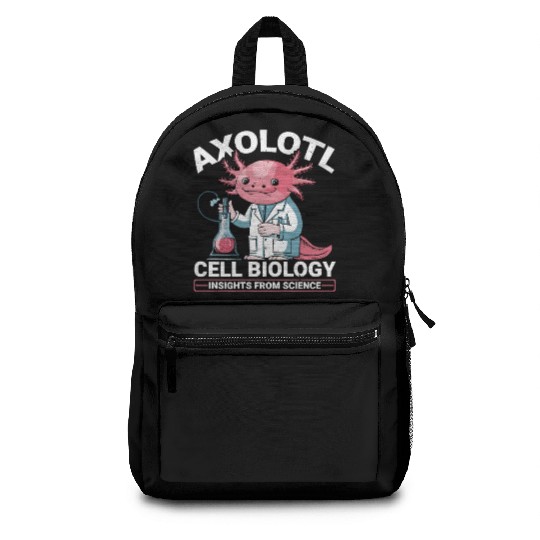Axolotl Science Teacher Mexican Salamander Backpacks