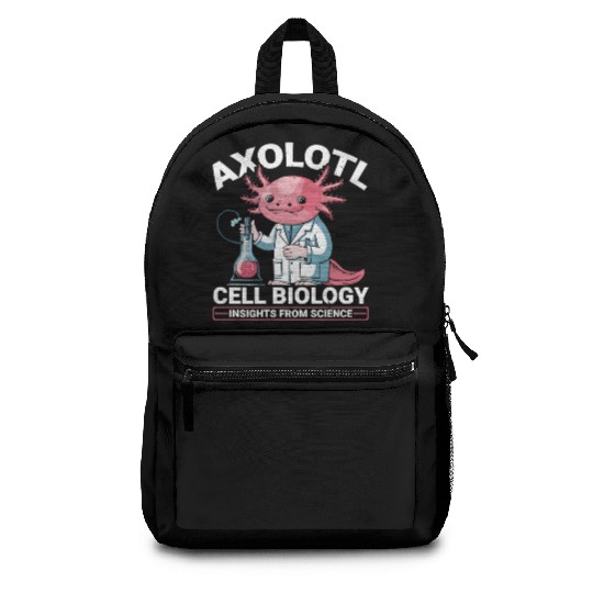 Axolotl Science Teacher Mexican Salamander Backpacks