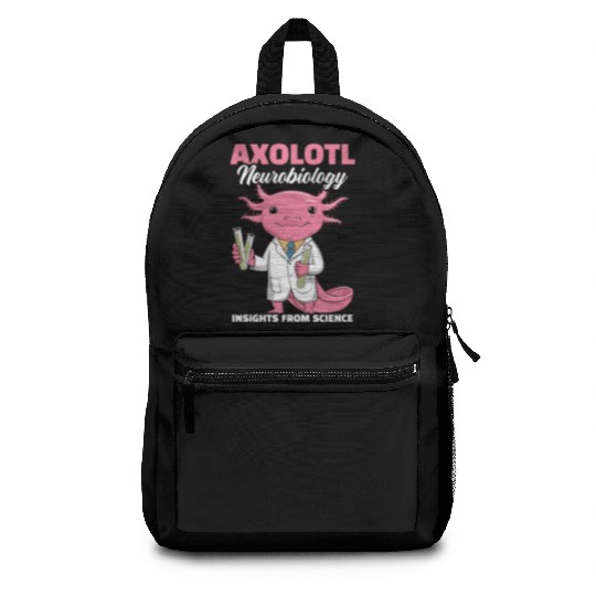Axolotl Science Teacher Mexican Salamander Backpacks