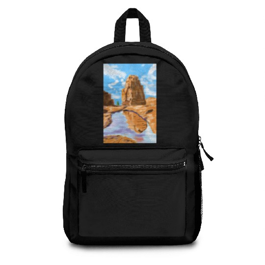 Grand Canyon Loose Oil Landscape Painting Backpacks