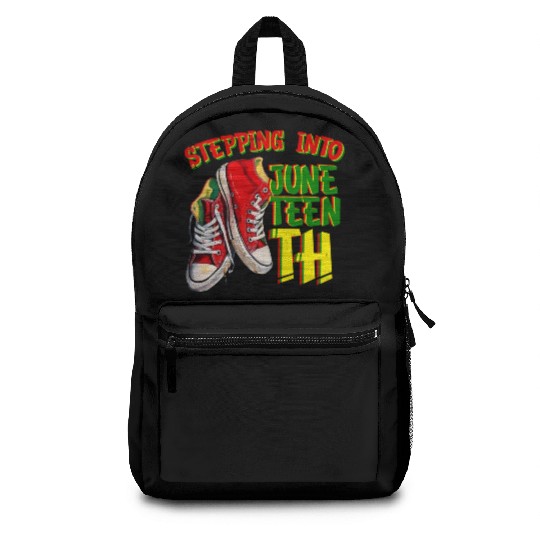 Stepping into Juneteenth Freedom Black History Backpacks