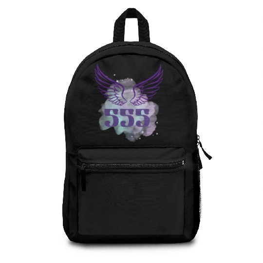 Angel number 555 design Backpacks