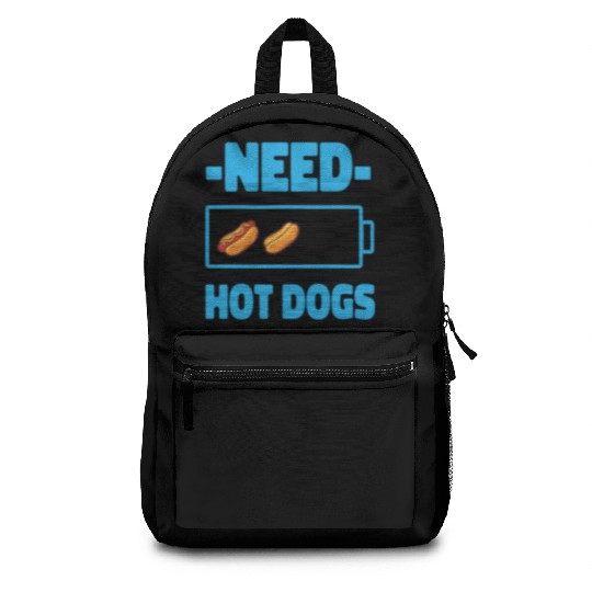Hot Dog Adult Battery Need Hot Backpacks