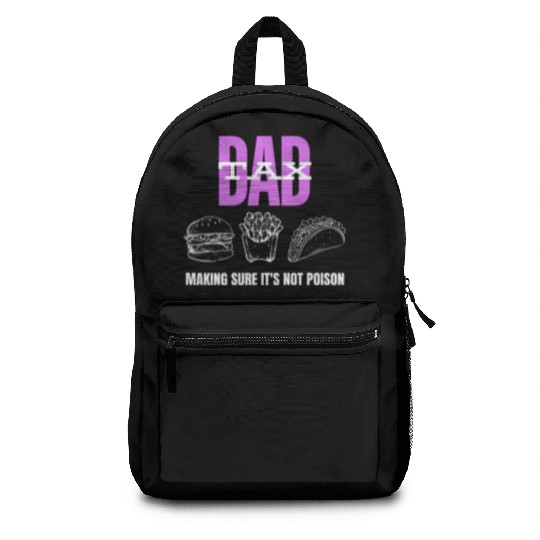 Dad Tax Making Sure It's Not Poison Backpacks