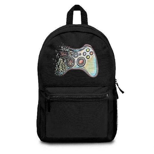 Classic Video Game Controller Clothing Backpacks