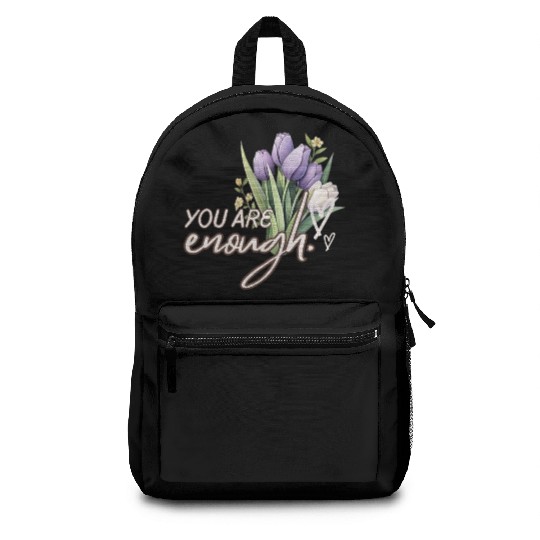 You Are Enough Bouquet Backpacks