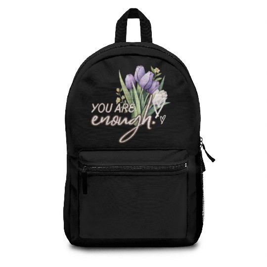 You Are Enough Bouquet Backpacks