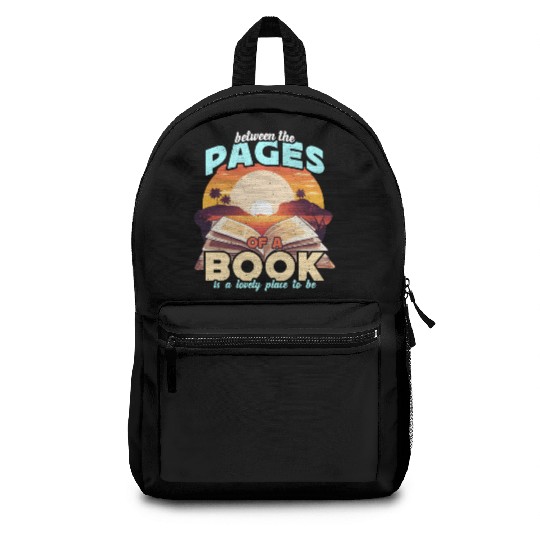 Literature Teacher Between The Pages Of Instructor Backpacks